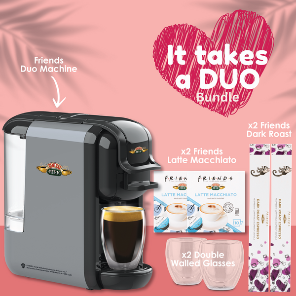 It Takes a Duo | Valentine Machine Bundle | Nespresso & Dolce Gusto Compatible Machine