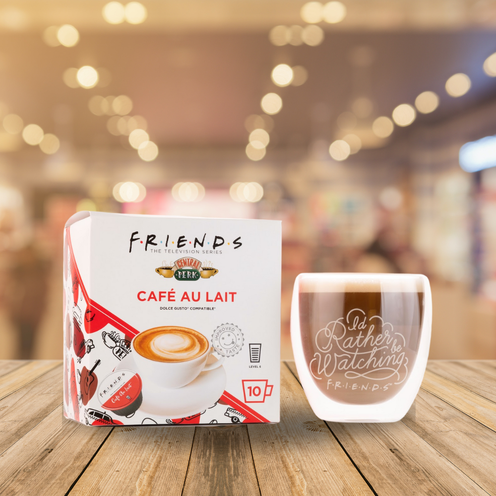 F.R.I.E.N.D.S Cafe Au Lait 10 Capsules Single Serve Dolce