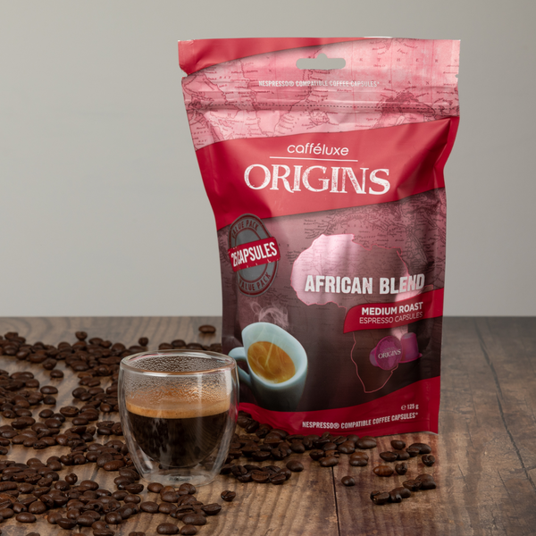 Products Cafféluxe Origins African Blend l 25 Capsules l Nespresso® Compatible