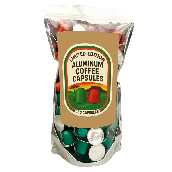 100 Aluminium Nespresso® compatible pods