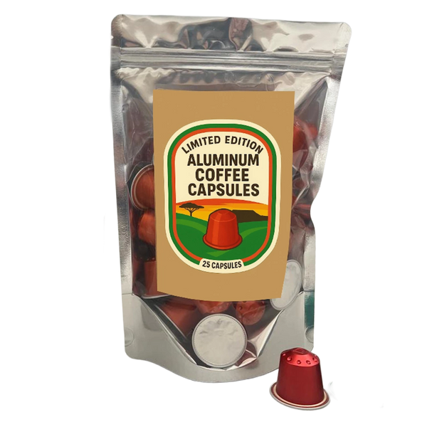 25 Aluminium Nespresso® compatible pods
