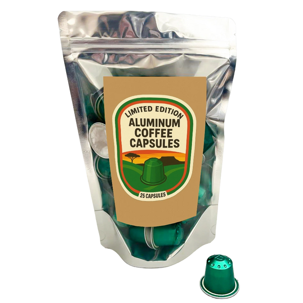 25 Aluminium Nespresso® compatible pods