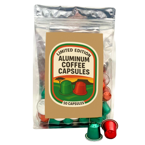 50 Aluminium Nespresso® compatible pods