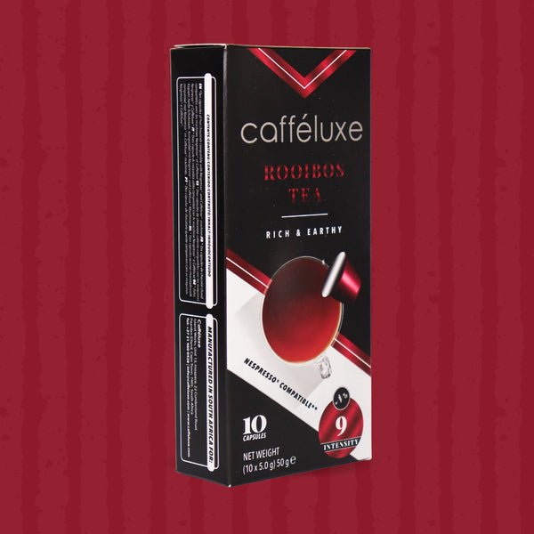 Cafféluxe Signature Original Rooibos | 10 Tea Capsules | Nespresso® Compatible
