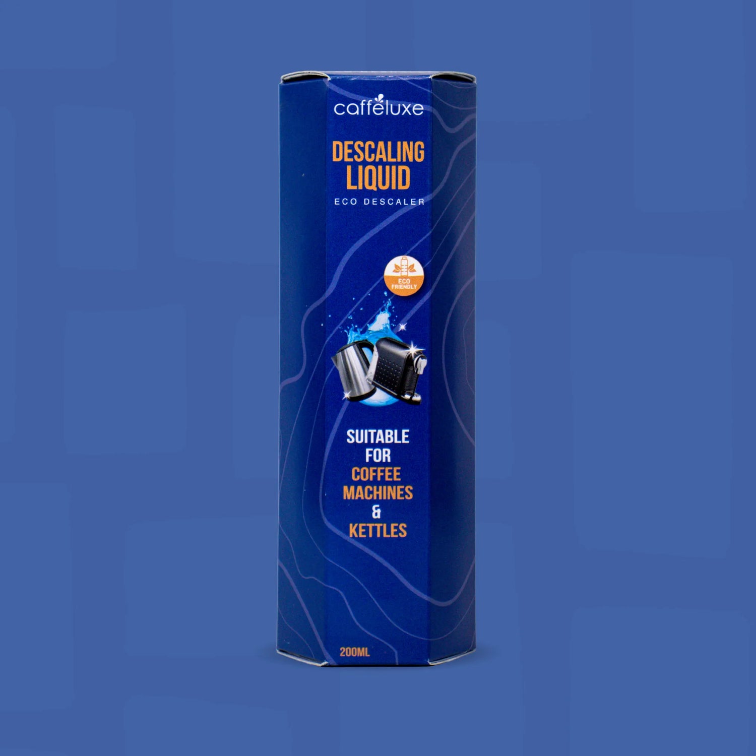Caffeluxe Kettle & Coffee Machine Descaling Liquid | Eco Descaler 200ml