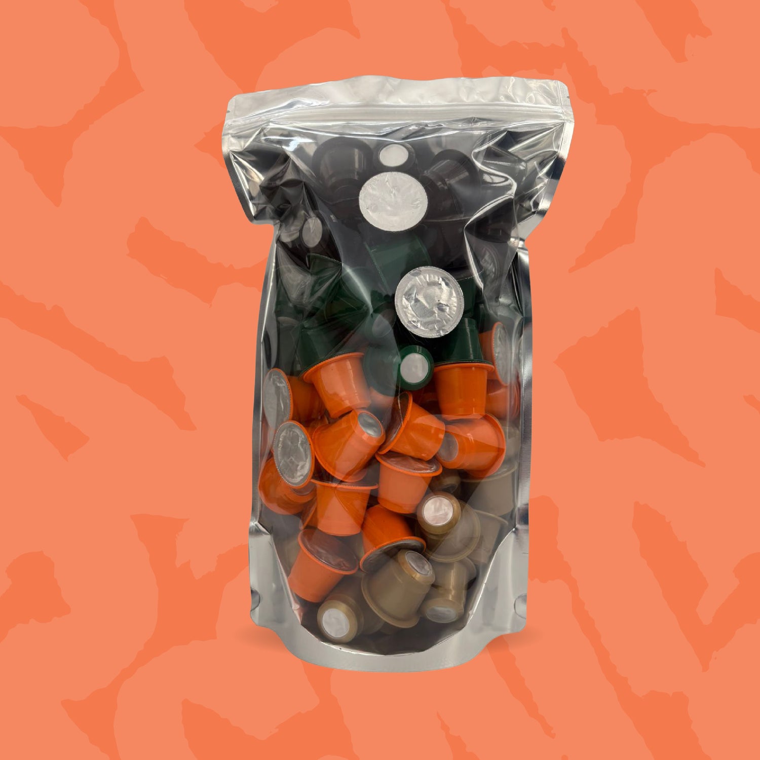 100 Plastic Capsules | Nespresso® Compatible