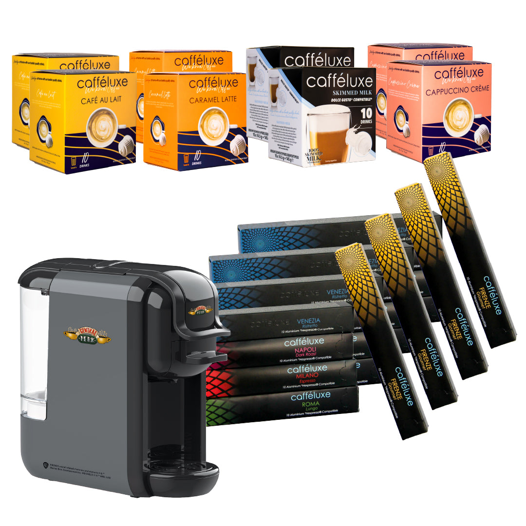Caffeluxe F.R.I.E.N.D.S DUO Machine | Bulk Bundle