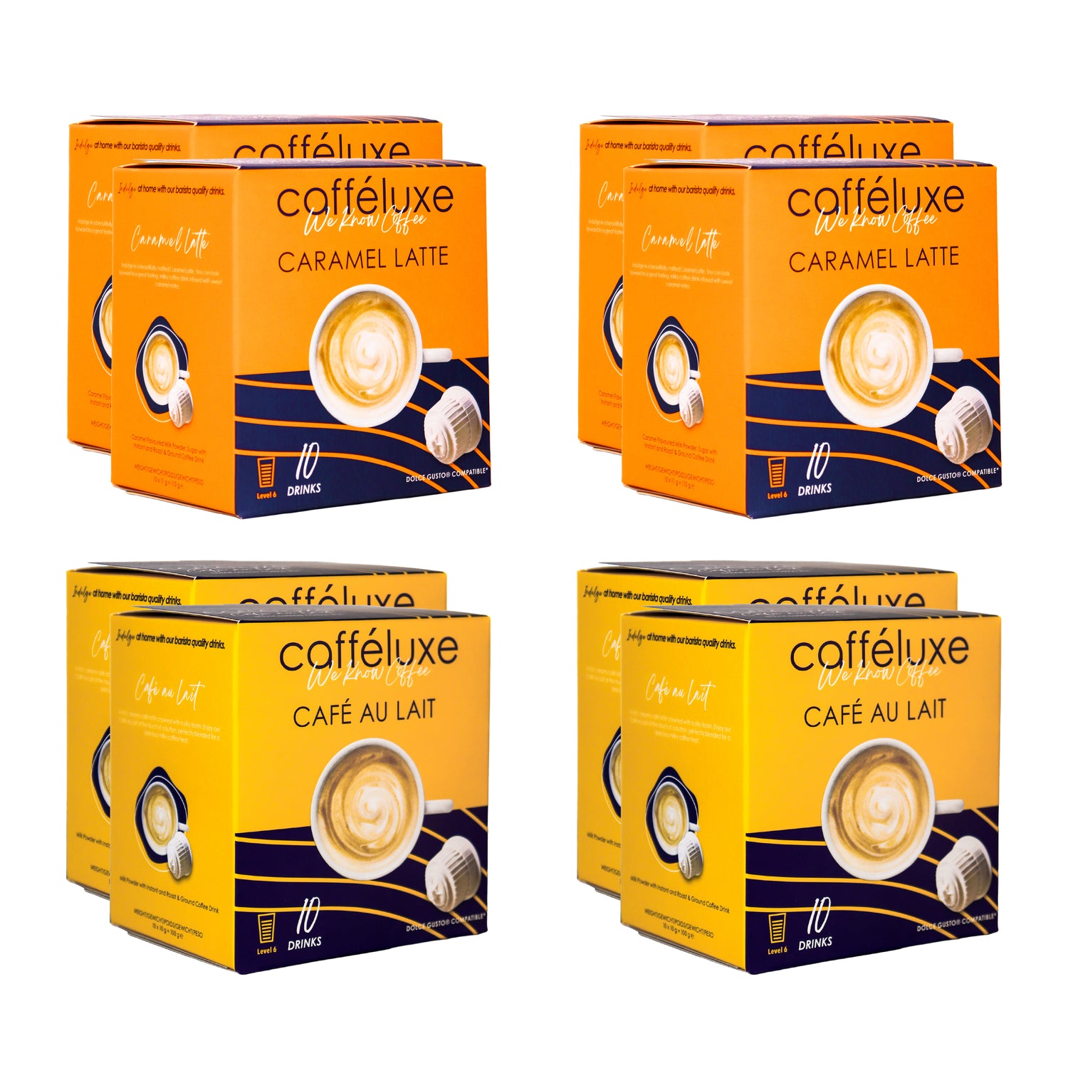 Caffeluxe F.R.I.E.N.D.S DUO Machine | Bulk Bundle
