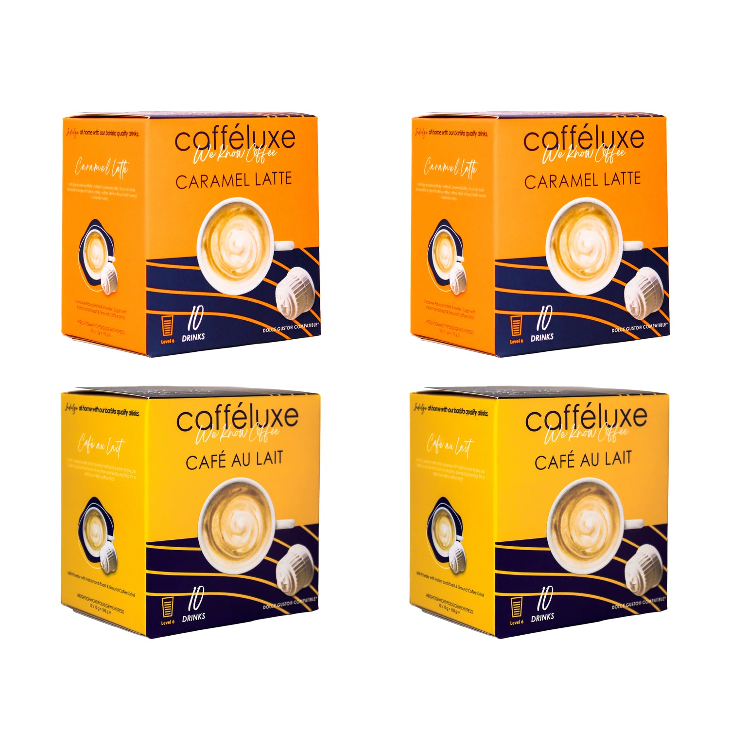 Caffeluxe F.R.I.E.N.D.S DUO Machine | Starter Pack
