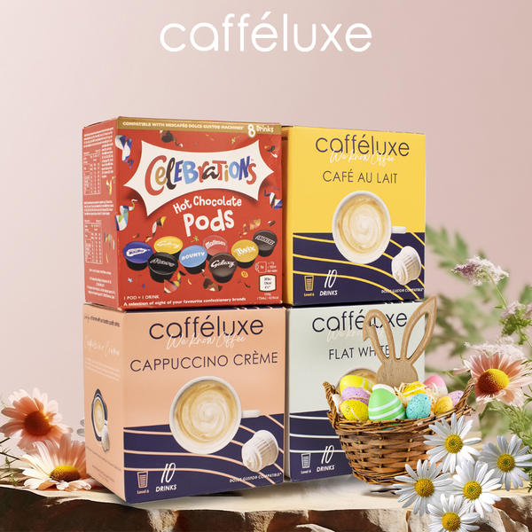 Caffeluxe Bunny's Brew Bundle | 38 Dolce Gusto Compatible Pods