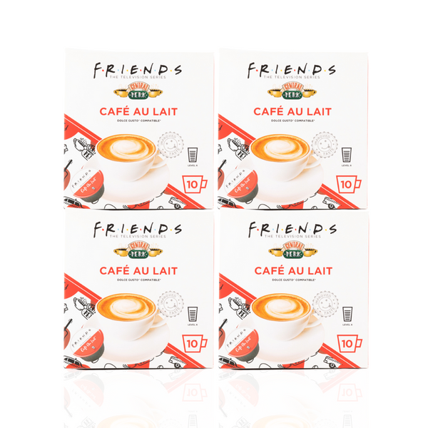 F.R.I.E.N.D.S Cafe Au Lait, 40 Capsules, Single Serve