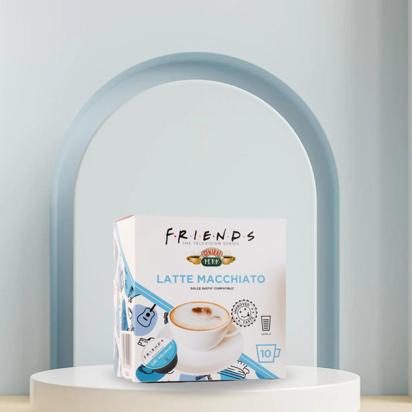 F.R.I.E.N.D.S Latte Macchiato | 40 Capsules | Single Serve | Dolce Gusto® Compatible | Central Perk