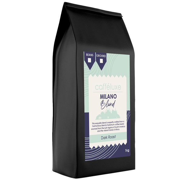 Caffeluxe Milano Dark Roast Beans | 1kg