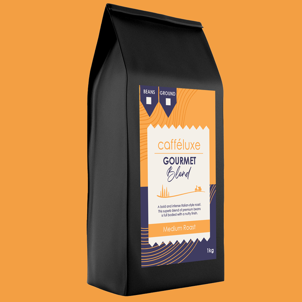 Caffeluxe Gourmet Espresso Blend Plunger/Filter | 1kg