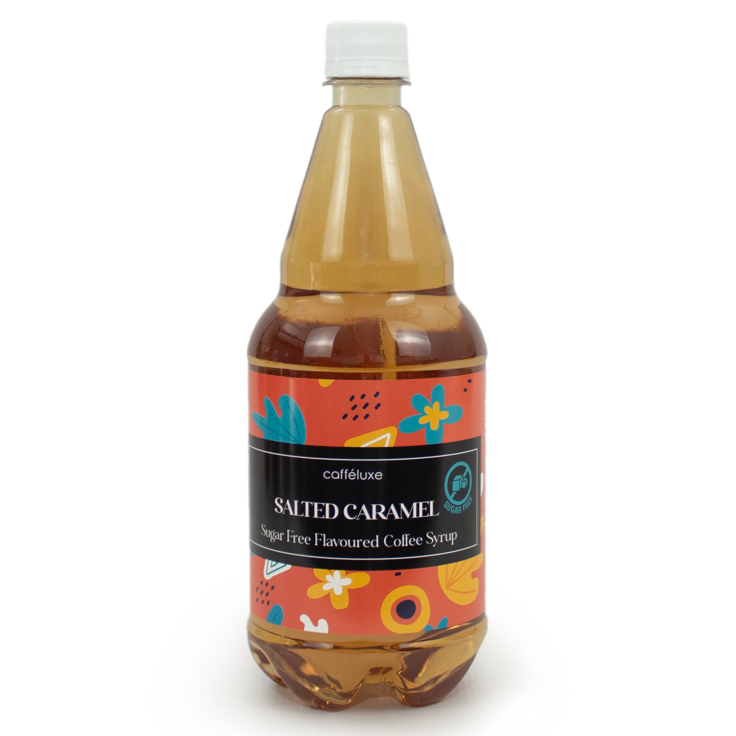 Caffeluxe Salted Caramel | Sugar Free Flavoured Coffee Syrup | 1L
