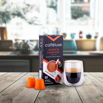 Caffeluxe Nespresso® Compatible Pods & Capsules  Shop Coffee, Tea & Hot  Chocolate Capsules – Cafféluxe Coffee