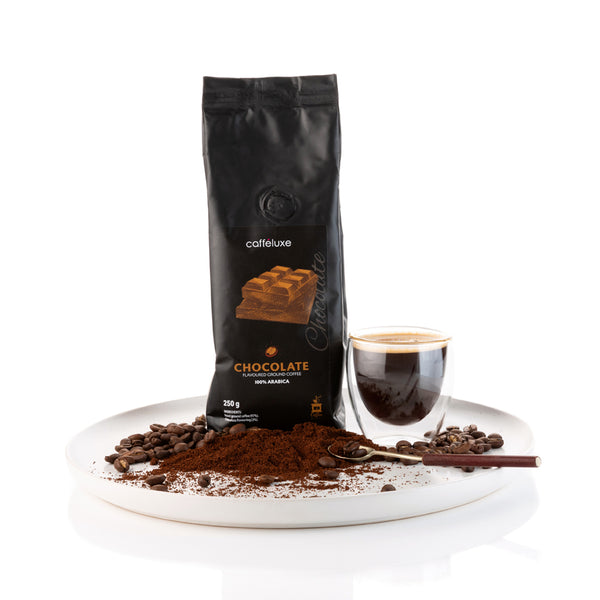 Caffeluxe Chocolate Flavoured Ground Coffee