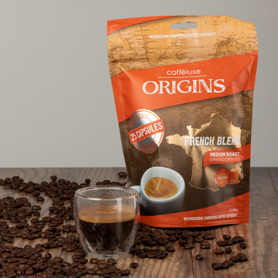 Nespresso Professional Coffee Capsules, Classic Flavors Coffee Duo, Medium  & Dark Roast, 100-Count Coffee Capsules 