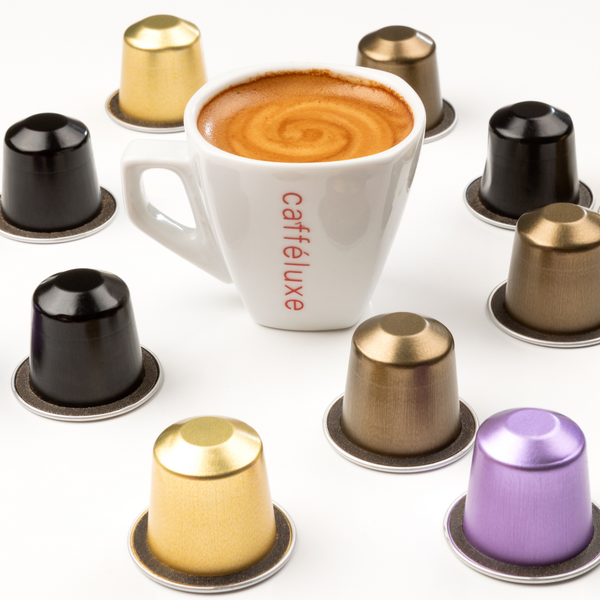 Cafféluxe Aluminium Sumatra l 10 Capsules l Nespresso® Compatible Coffee Pods