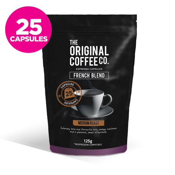 The Original Coffee Company 25 Capsules Medium Roast French Blend